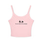 Spaghetti Tank Top — Cute Disney Mickey & Minnie Design with "Disney is my love Language" Text