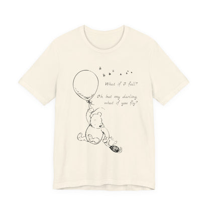 Winnie the Pooh Balloon Sketch Tee - Erin Hanson Quote