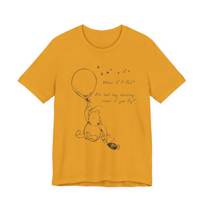 Winnie the Pooh Balloon Sketch Tee - Erin Hanson Quote