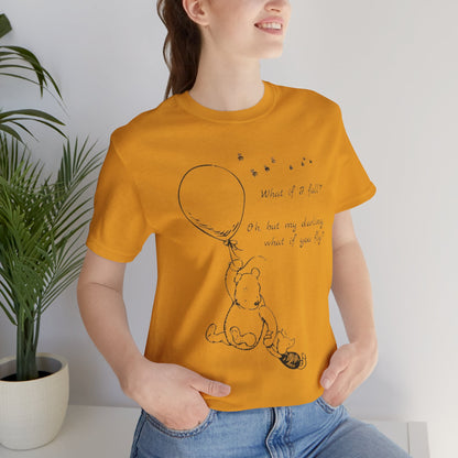 Winnie the Pooh Balloon Sketch Tee - Erin Hanson Quote