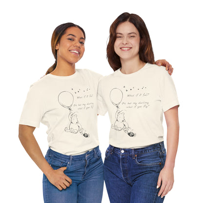 Winnie the Pooh Balloon Sketch Tee - Erin Hanson Quote