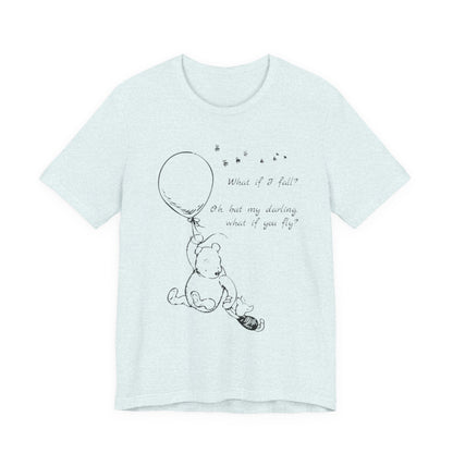 Winnie the Pooh Balloon Sketch Tee - Erin Hanson Quote
