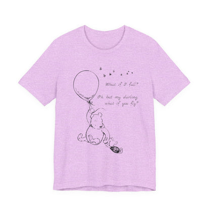 Winnie the Pooh Balloon Sketch Tee - Erin Hanson Quote