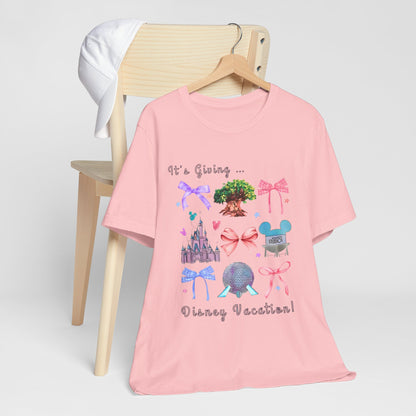 It’s Giving Disney Vacation Collage Tee