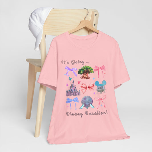 It’s Giving Disney Vacation Collage Tee