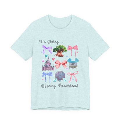 It’s Giving Disney Vacation Collage Tee