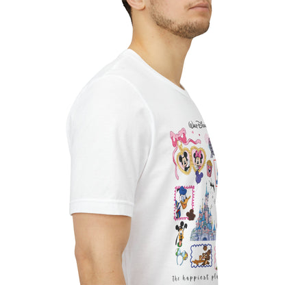 Walt Disney World 2026 Collage Tee | Castle Characters & Park Icons