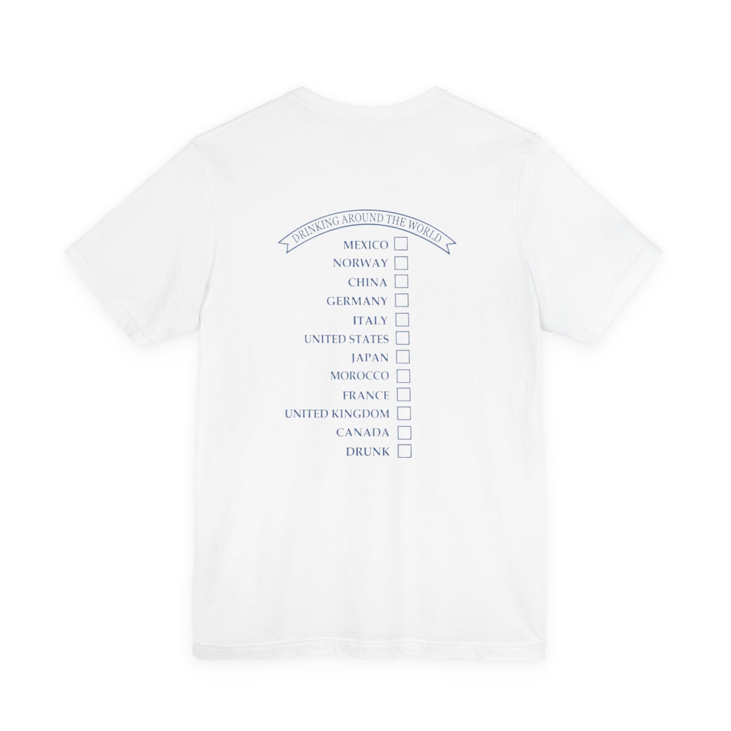 Making Pour Decisions Epcot Tee – Cocktail Drinking Around the World Checklist T‑Shirt