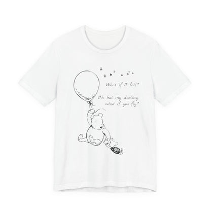 Winnie the Pooh Balloon Sketch Tee - Erin Hanson Quote