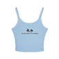 Spaghetti Tank Top — Cute Disney Mickey & Minnie Design with "Disney is my love Language" Text