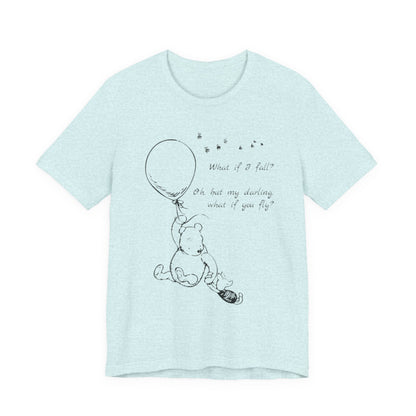Winnie the Pooh Balloon Sketch Tee - Erin Hanson Quote