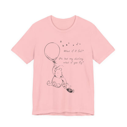 Winnie the Pooh Balloon Sketch Tee - Erin Hanson Quote