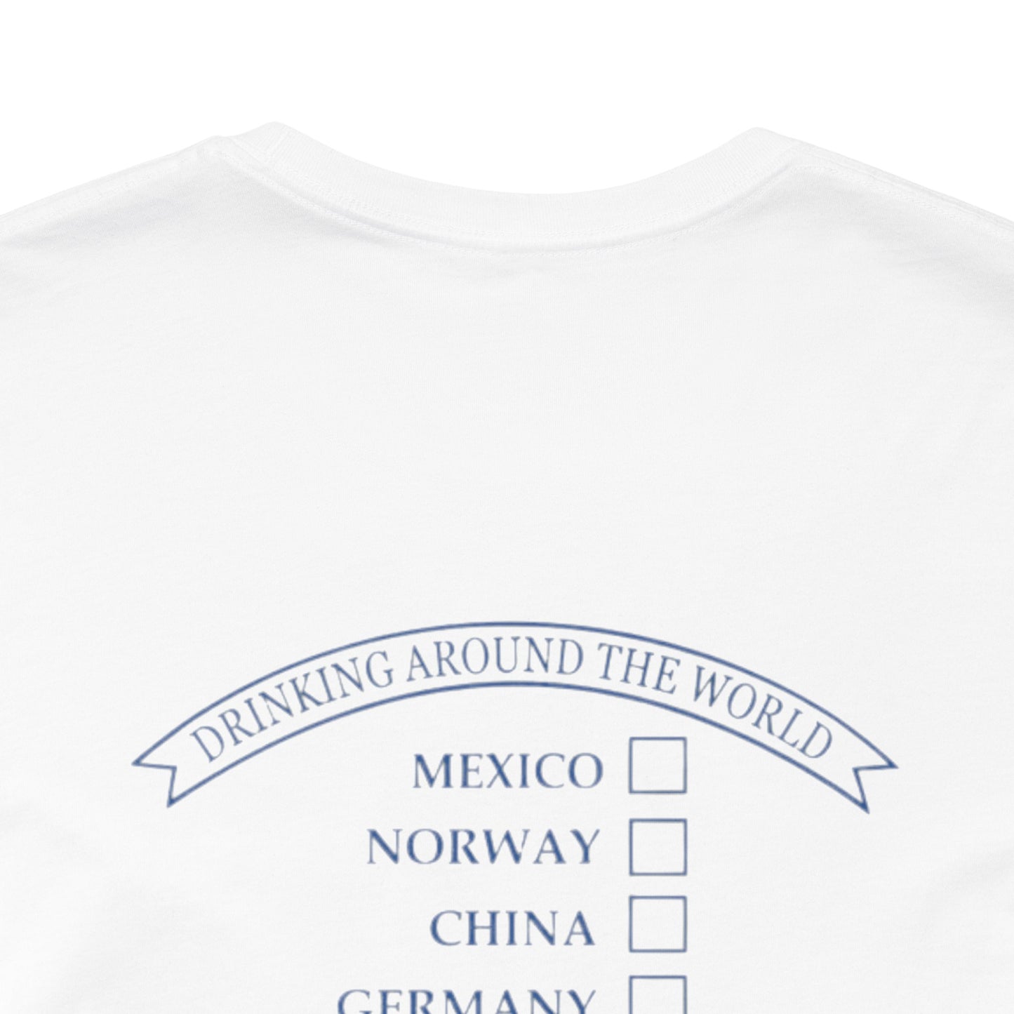 Making Pour Decisions Epcot Tee – Cocktail Drinking Around the World Checklist T‑Shirt