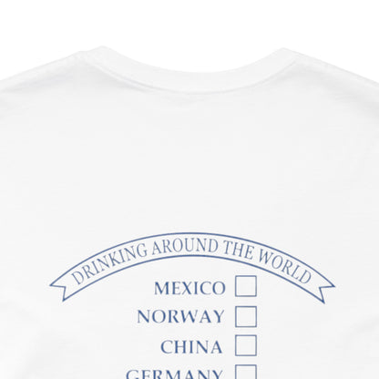 Making Pour Decisions Epcot Tee – Cocktail Drinking Around the World Checklist T‑Shirt