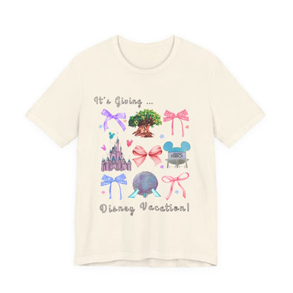 It’s Giving Disney Vacation Collage Tee