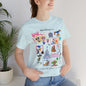 Walt Disney World 2026 Collage Tee | Castle Characters & Park Icons