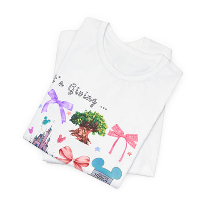 It’s Giving Disney Vacation Collage Tee