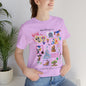Walt Disney World 2026 Collage Tee | Castle Characters & Park Icons