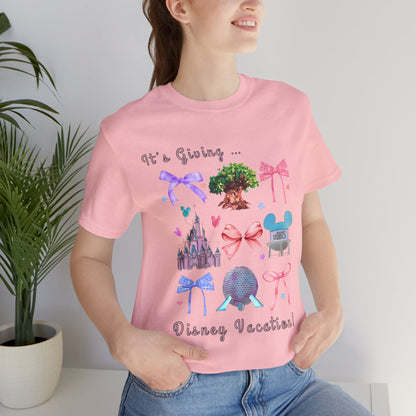 It’s Giving Disney Vacation Collage Tee