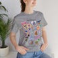 Walt Disney World 2026 Collage Tee | Castle Characters & Park Icons