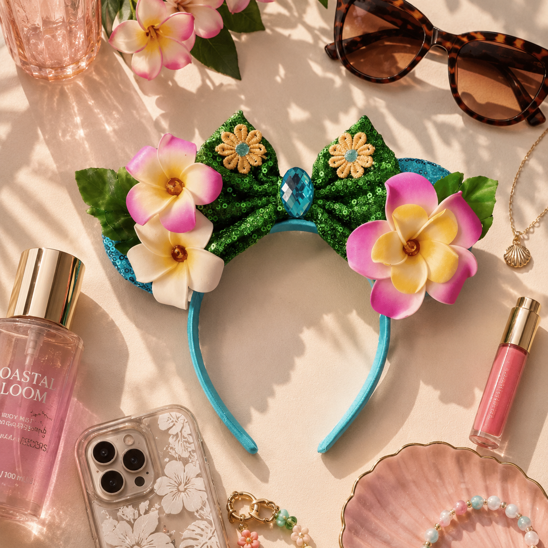 Tropical Tiki Inspired Ears