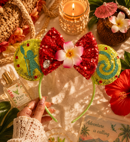 Green Moana Inpired Ears