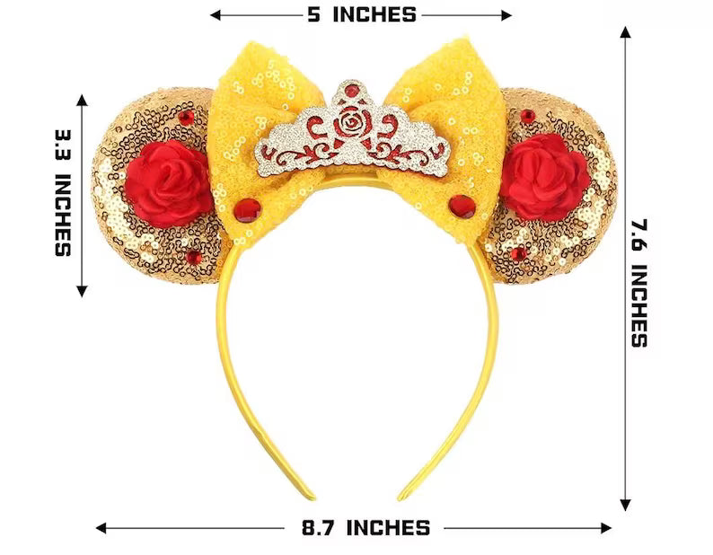 Princess Belle Inspired Ears