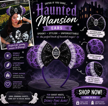 Haunted Mansion Inspired Ears