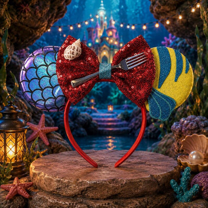 Little Mermaid Ariel Inspired Ears