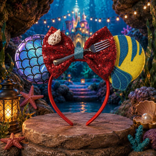 Little Mermaid Ariel Inspired Ears