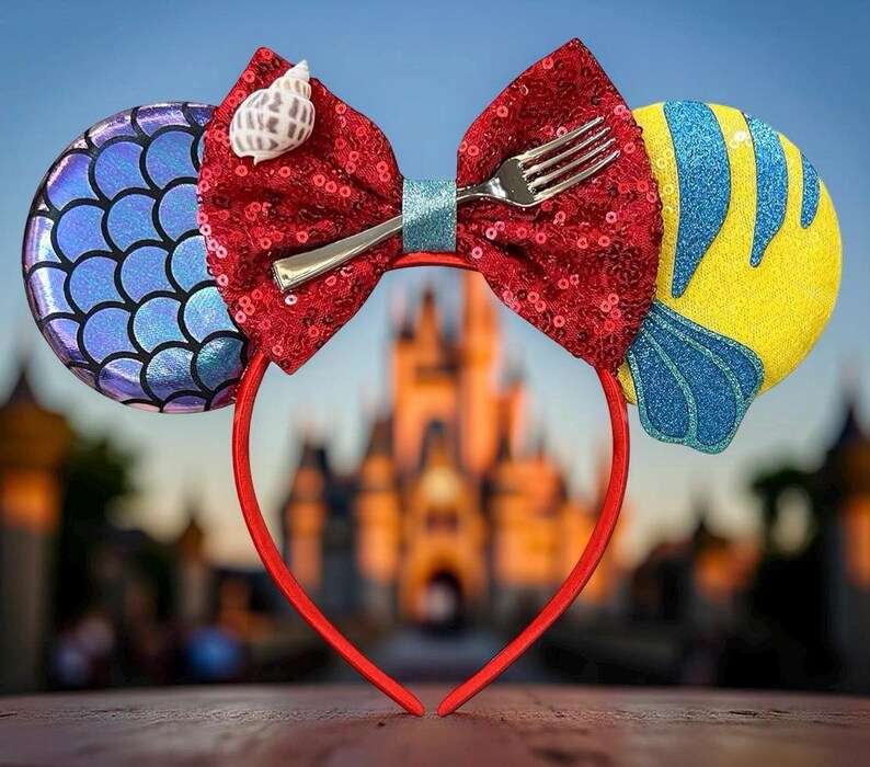 Little Mermaid Ariel Inspired Ears