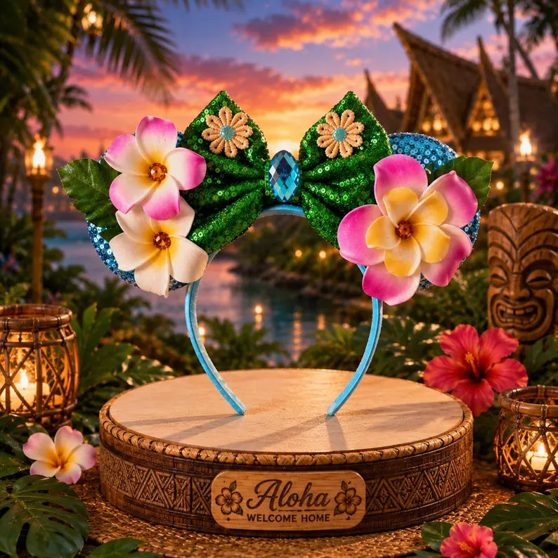 Tropical Tiki Inspired Ears