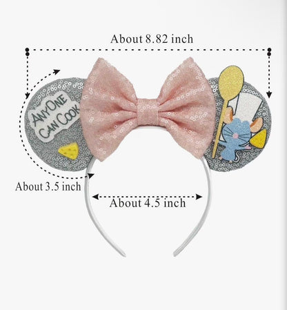 Remy Ratatouille Epcot Inspired Ears